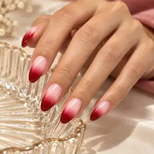Cherry Blush Ombré Press-On Nails