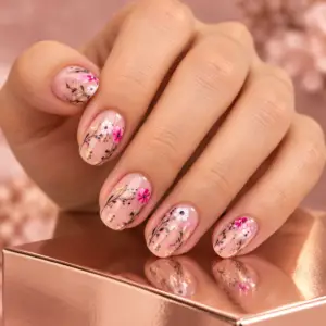 Blush Botanical Press-On Nails