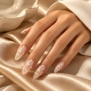 Nude Pearl Press-On Nails
