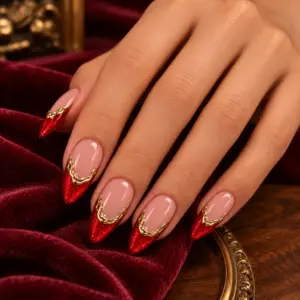Ruby Empress Press-On Nails